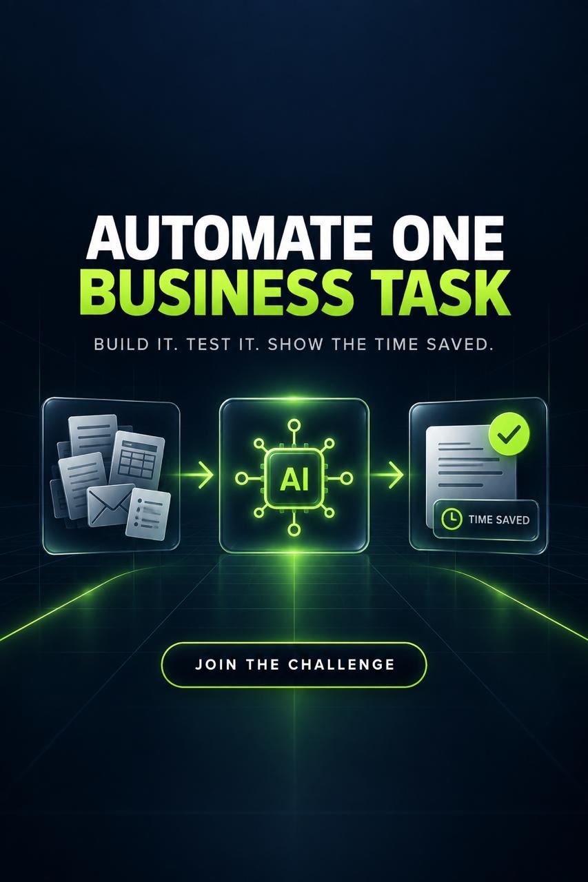 Automate One Business Workflow cover